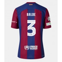 Dres Barcelona Alejandro Balde #3 Domaci za Žensko 2023-24 Kratak Rukav